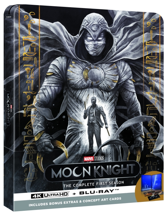 MOON KNIGHT SEASON 1 - STEELBOOK i gruppen Elektronikk / Lyd & Bilde / TV og tilbehør / Filmer / Blu-ray hos TP E-commerce Nordic AB (D03390)