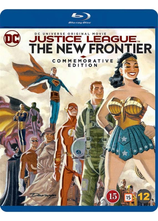 Justice League: The New Frontier (Commemorative Edition) (Blu-Ray) i gruppen Elektronikk / Lyd & Bilde / TV og tilbehør / Filmer / Blu-ray hos TP E-commerce Nordic AB (D03429)