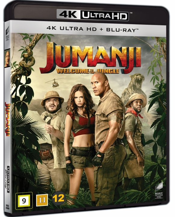 Jumanji: Welcome to the Jungle (4K Blu-Ray) i gruppen Elektronikk / Lyd & Bilde / TV og tilbehør / Filmer / Blu-ray hos TP E-commerce Nordic AB (D03430)