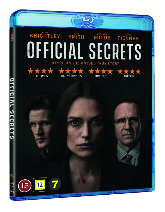 Official Secrets - Blu Ray i gruppen Elektronikk / Lyd & Bilde / TV og tilbehør / Filmer / Blu-ray hos TP E-commerce Nordic AB (D03439)