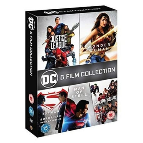 DC 5-film Collection i gruppen Elektronikk / Lyd & Bilde / TV og tilbehør / Filmer / Blu-ray hos TP E-commerce Nordic AB (D03440)