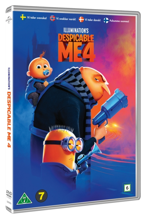 DESPICABLE ME 4 i gruppen Elektronikk / Lyd & Bilde / TV og tilbehør / Filmer / DVD hos TP E-commerce Nordic AB (D03451)