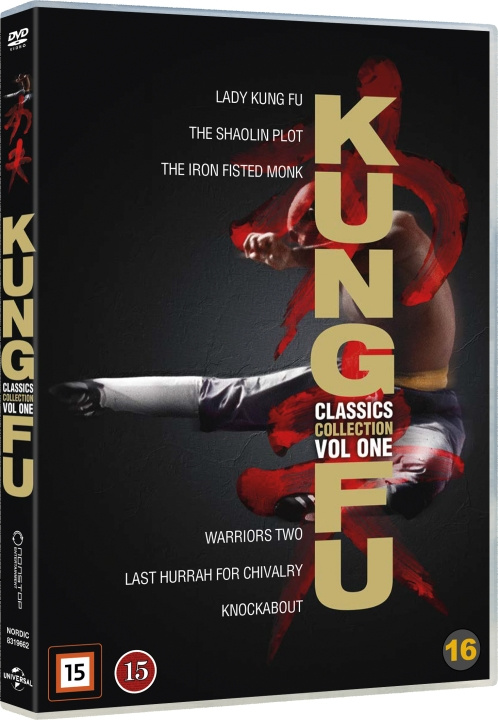 Kung-Fu Classics Collection Vol 1 i gruppen Elektronikk / Lyd & Bilde / TV og tilbehør / Filmer / DVD hos TP E-commerce Nordic AB (D03477)