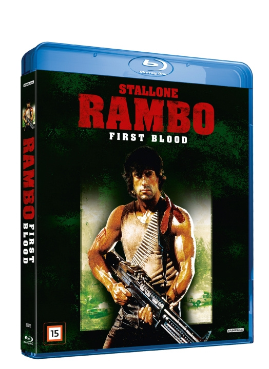 Rambo : First Blood - Blu ray i gruppen Elektronikk / Lyd & Bilde / TV og tilbehør / Filmer / Blu-ray hos TP E-commerce Nordic AB (D03499)