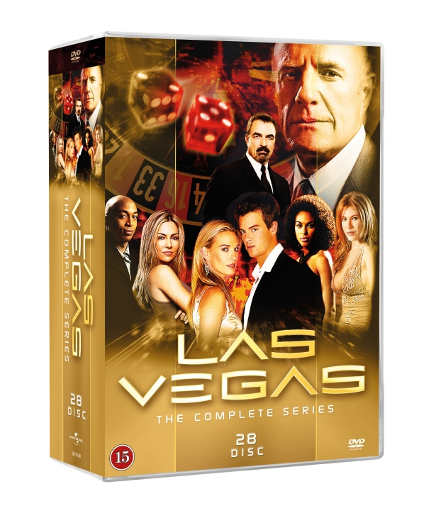 Las Vegas complete DVD collection S1-S5 i gruppen Elektronikk / Lyd & Bilde / TV og tilbehør / Filmer / DVD hos TP E-commerce Nordic AB (D03511)