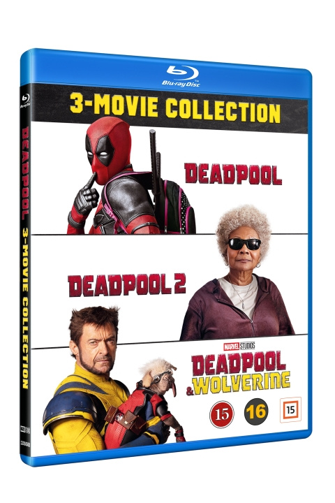 DEADPOOL 3-MOVIE COLLECTION i gruppen Elektronikk / Lyd & Bilde / TV og tilbehør / Filmer / Blu-ray hos TP E-commerce Nordic AB (D03518)