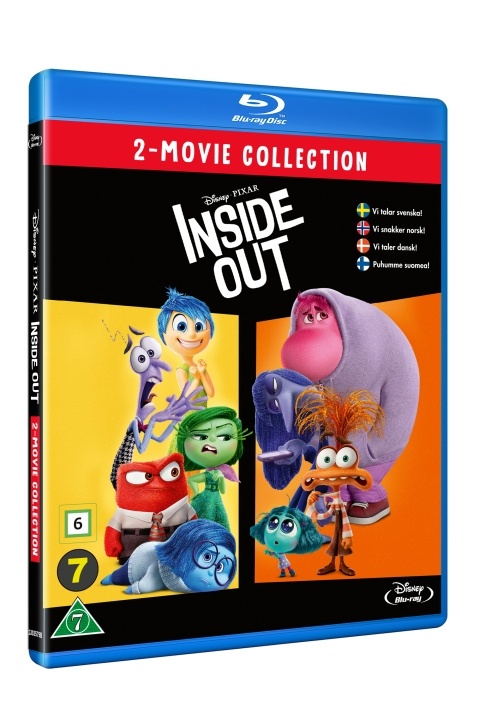 INSIDE OUT 1+2 BOX i gruppen Elektronikk / Lyd & Bilde / TV og tilbehør / Filmer / Blu-ray hos TP E-commerce Nordic AB (D03525)