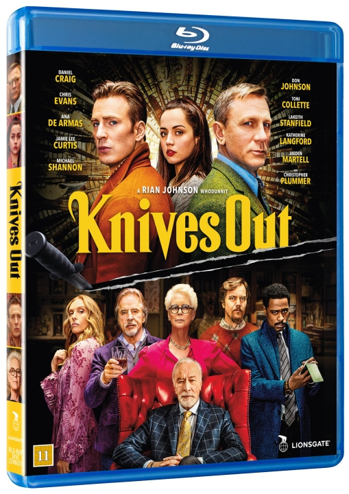 Knives out i gruppen Elektronikk / Lyd & Bilde / TV og tilbehør / Filmer / Blu-ray hos TP E-commerce Nordic AB (D03533)