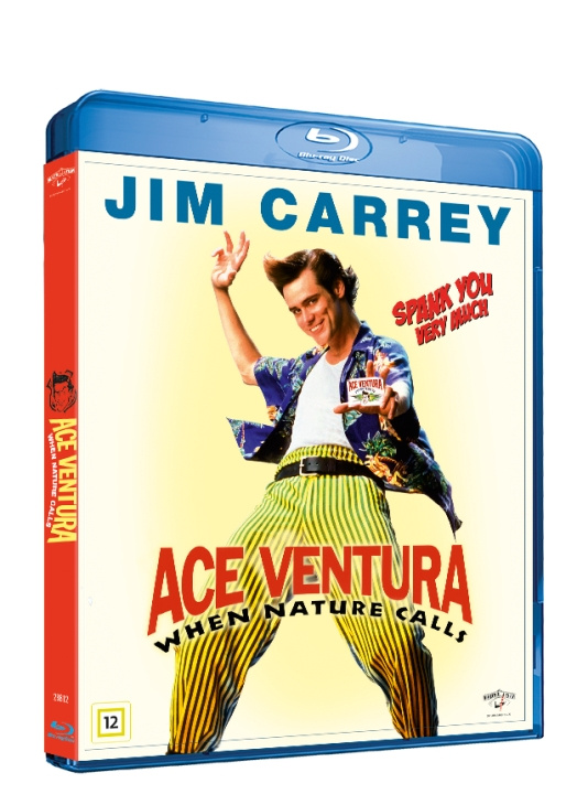 Ace Ventura : When Nature Calls - Blu ray i gruppen Elektronikk / Lyd & Bilde / TV og tilbehør / Filmer / Blu-ray hos TP E-commerce Nordic AB (D03542)