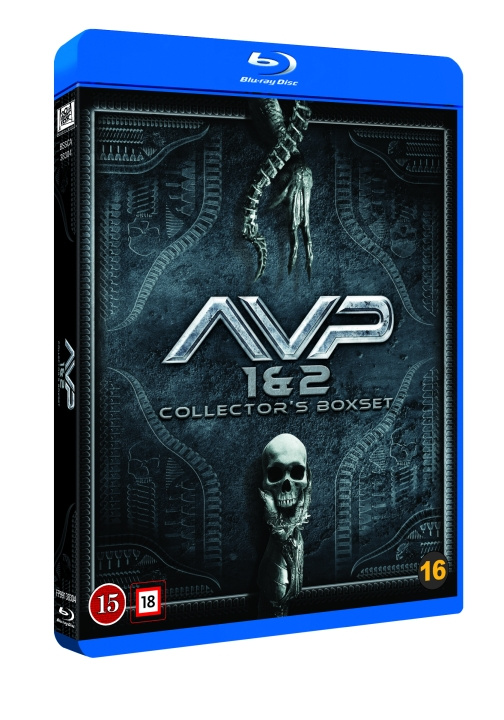 Alien Vs Predator 1-2 boxset (2 disc) (Blu-Ray) i gruppen Elektronikk / Lyd & Bilde / TV og tilbehør / Filmer / Blu-ray hos TP E-commerce Nordic AB (D03544)