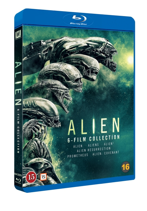 Alien 6-Movie Collection i gruppen Elektronikk / Lyd & Bilde / TV og tilbehør / Filmer / Blu-ray hos TP E-commerce Nordic AB (D03571)