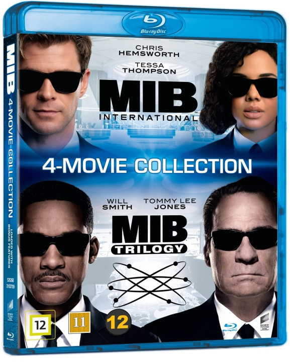 Men In Black 1-4 Box - Blu ray i gruppen Elektronikk / Lyd & Bilde / TV og tilbehør / Filmer / Blu-ray hos TP E-commerce Nordic AB (D03587)