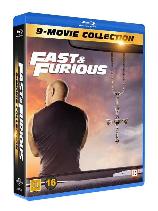 Fast and the furious complete 1-9 i gruppen Elektronikk / Lyd & Bilde / TV og tilbehør / Filmer / Blu-ray hos TP E-commerce Nordic AB (D03591)