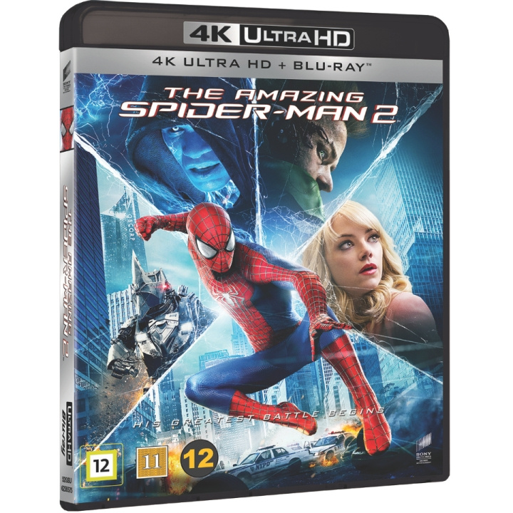 Amazing Spider-Man 2, The (4K Blu-Ray) i gruppen Elektronikk / Lyd & Bilde / TV og tilbehør / Filmer / Blu-ray hos TP E-commerce Nordic AB (D03604)