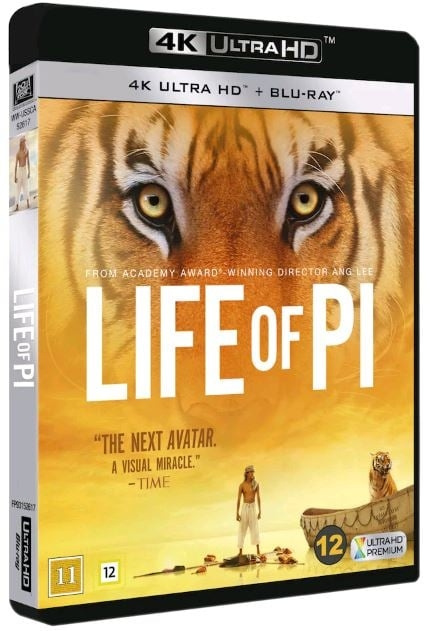 Life Of Pi i gruppen Elektronikk / Lyd & Bilde / TV og tilbehør / Filmer / Blu-ray hos TP E-commerce Nordic AB (D03614)