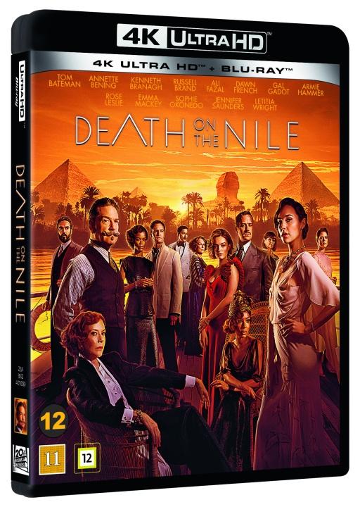 Death On The Nile i gruppen Elektronikk / Lyd & Bilde / TV og tilbehør / Filmer / Blu-ray hos TP E-commerce Nordic AB (D03618)