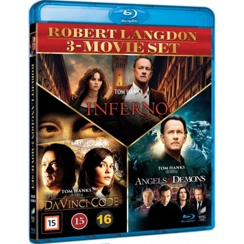 Dan Brown 3-movie set (Blu-Ray) i gruppen Elektronikk / Lyd & Bilde / TV og tilbehør / Filmer / Blu-ray hos TP E-commerce Nordic AB (D03633)