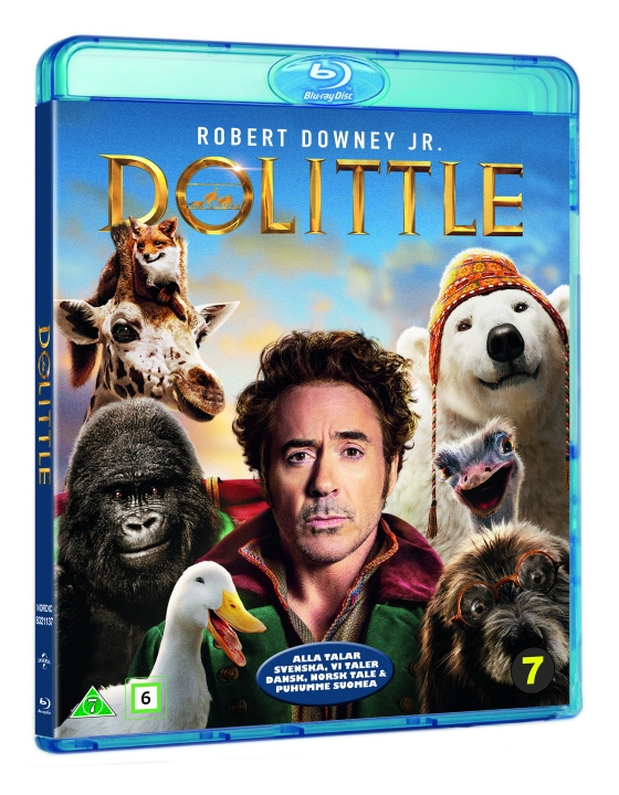 Dolittle - Blu Ray i gruppen Elektronikk / Lyd & Bilde / TV og tilbehør / Filmer / Blu-ray hos TP E-commerce Nordic AB (D03663)