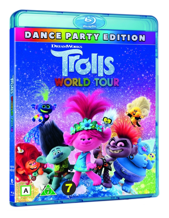 Trolls World Tour - Blu ray i gruppen Elektronikk / Lyd & Bilde / TV og tilbehør / Filmer / Blu-ray hos TP E-commerce Nordic AB (D03670)