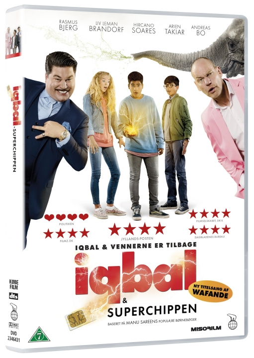 Iqbal Og Superchippen - DVD i gruppen Elektronikk / Lyd & Bilde / TV og tilbehør / Filmer / DVD hos TP E-commerce Nordic AB (D03714)