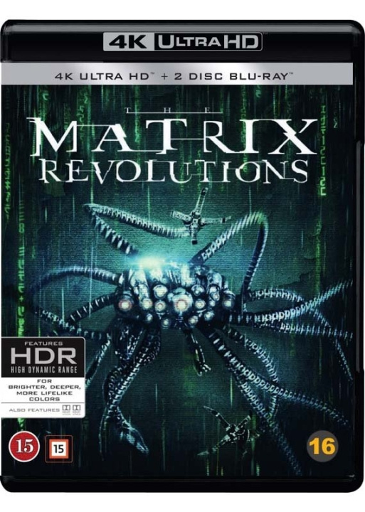 The matrix 3 (Revolution) i gruppen Elektronikk / Lyd & Bilde / TV og tilbehør / Filmer / Blu-ray hos TP E-commerce Nordic AB (D03726)