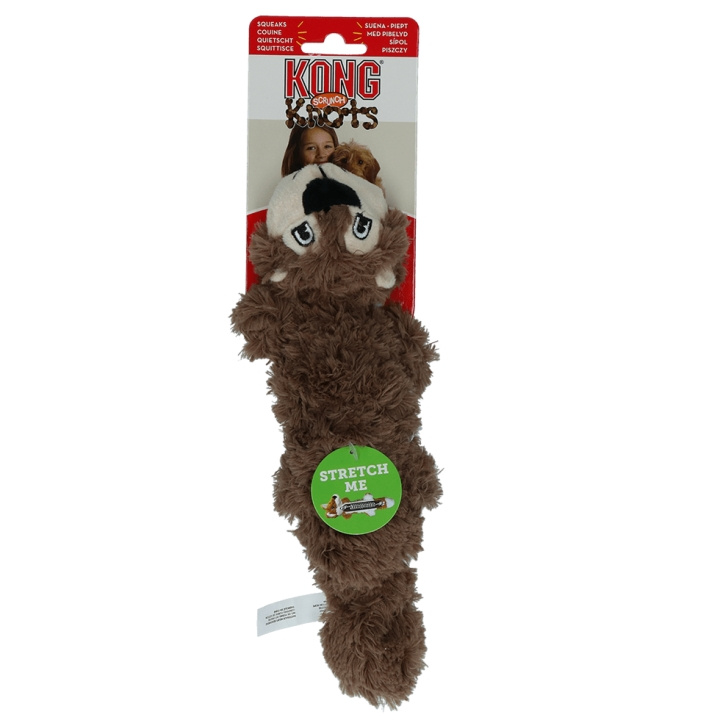 Kong Kong Scrunch Knots Squirrel S/M - (KongNKS33E) i gruppen HJEM, HUS OG HAGE / Dyretilbehør / Hund hos TP E-commerce Nordic AB (D03790)