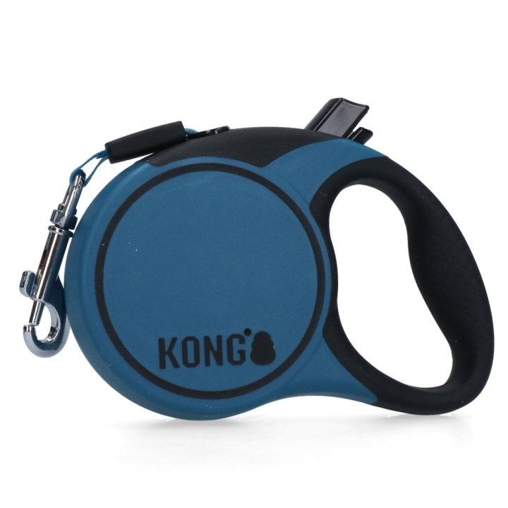 Kong Uttrekkbart bånd Terrain Blue XS (3m/12kg) - (KongTRNXSBL) i gruppen HJEM, HUS OG HAGE / Dyretilbehør / Hund hos TP E-commerce Nordic AB (D03796)