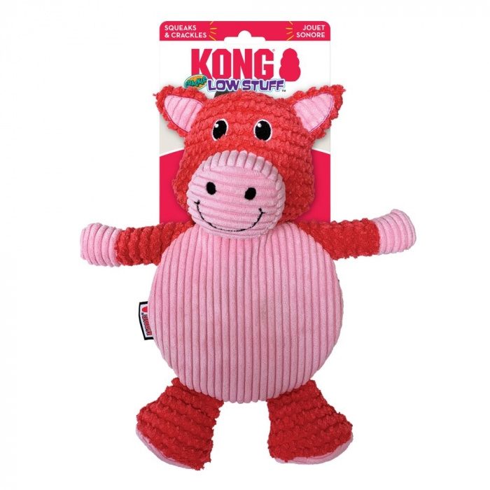 Kong Low Stuff Crackle Tummiez Pig Lg - (KongLWR14E) i gruppen HJEM, HUS OG HAGE / Dyretilbehør / Hund hos TP E-commerce Nordic AB (D03801)