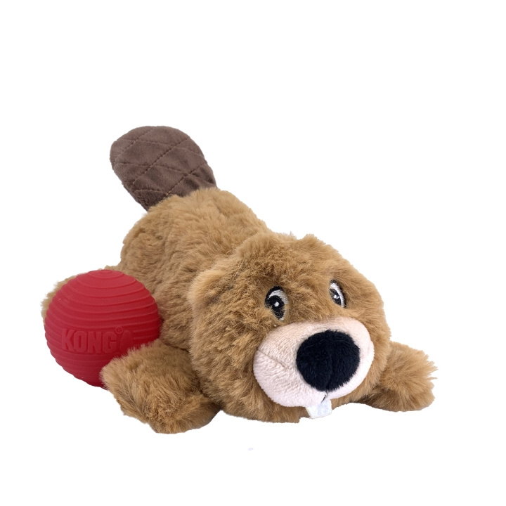 Kong Cozie Pocketz Beaver M 24 X 18 X 7,5 cm i gruppen HJEM, HUS OG HAGE / Dyretilbehør / Hund hos TP E-commerce Nordic AB (D03842)