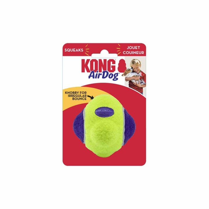 Kong Airdog Squeaker Knobby Ball Xs/S (634.6226) i gruppen HJEM, HUS OG HAGE / Dyretilbehør / Hund hos TP E-commerce Nordic AB (D03866)