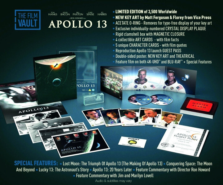 APOLLO 13: VAULT EDITION i gruppen Elektronikk / Lyd & Bilde / TV og tilbehør / Filmer / Blu-ray hos TP E-commerce Nordic AB (D03906)