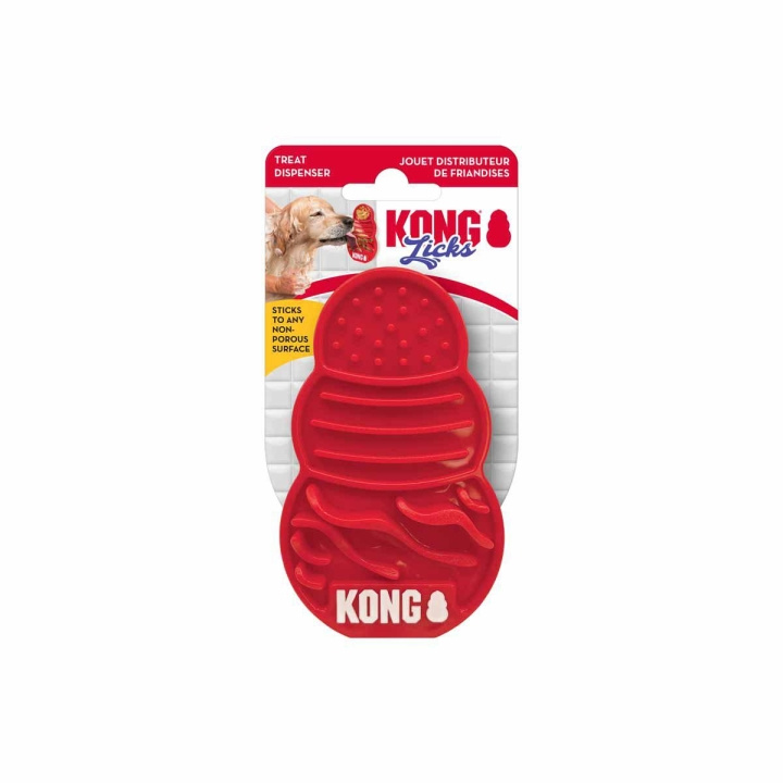 Kong Kong Licks S 12X7,5X3Cm i gruppen HJEM, HUS OG HAGE / Dyretilbehør / Hund hos TP E-commerce Nordic AB (D03917)