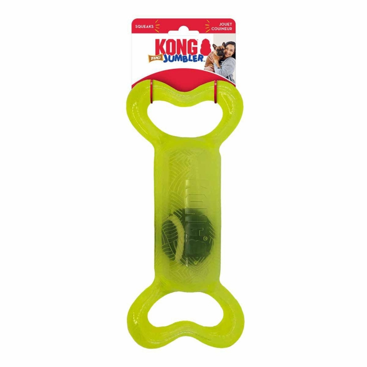 Kong Jumbler Tug Mix M/L 32X14X8Cm i gruppen HJEM, HUS OG HAGE / Dyretilbehør / Hund hos TP E-commerce Nordic AB (D03937)