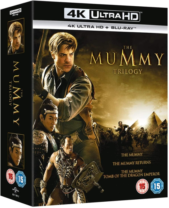 The Mummy: Trilogy i gruppen Elektronikk / Lyd & Bilde / TV og tilbehør / Filmer / Blu-ray hos TP E-commerce Nordic AB (D03958)