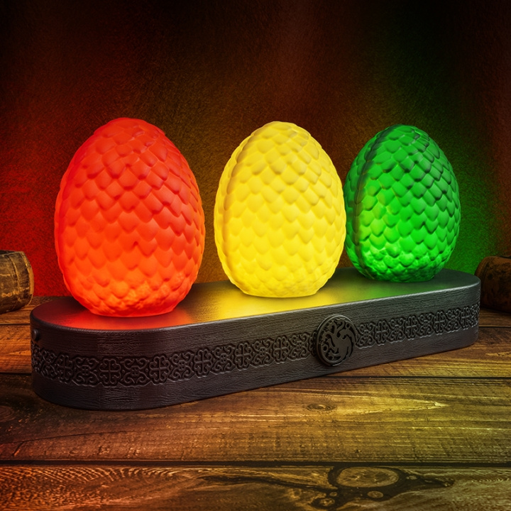 Paladone House Of The Dragon Egg Light i gruppen Elektronikk / Lys / Bordlamper hos TP E-commerce Nordic AB (D03975)