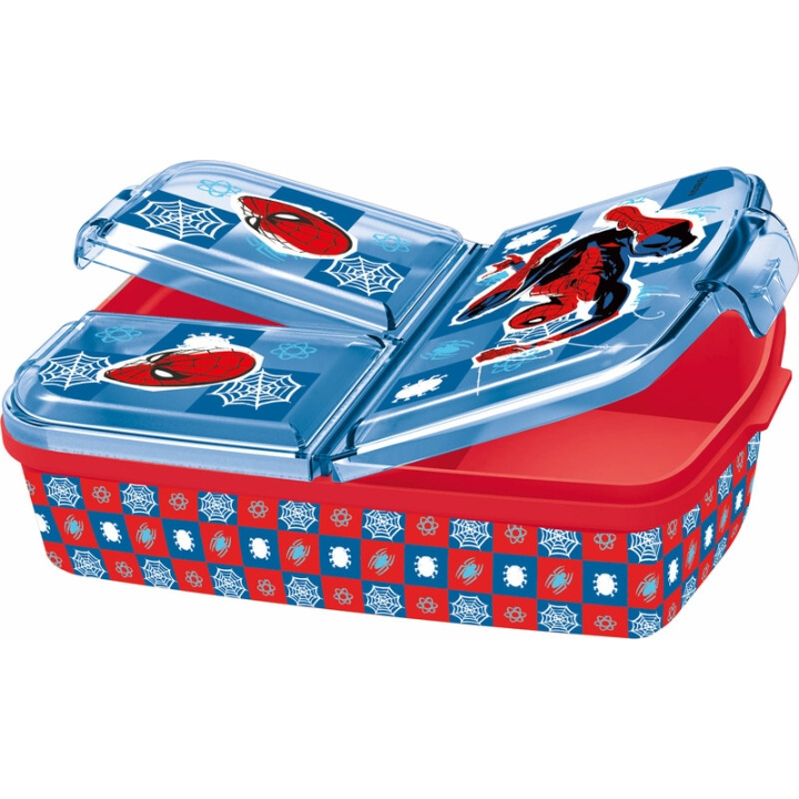 Disney Stor - Sandwichboks med flere rom - Spider-Man (088808735-74720) i gruppen LEKER, BARN OG BABY / Spise & drikke / Barneserviser hos TP E-commerce Nordic AB (D03977)