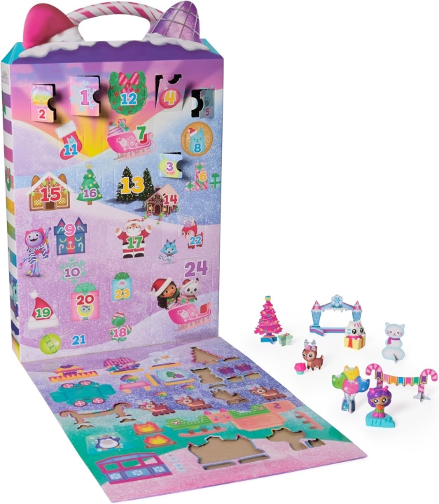 Gabby\'s Dollhouse Celebration Adventskalender 2024 (6071068) i gruppen LEKER, BARN OG BABY / Leker / Adventskalendere hos TP E-commerce Nordic AB (D04124)