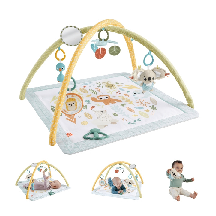 Fisher-Price Fisher Price Newborn - Simply Senses Gym for nyfødte (HRB15) i gruppen LEKER, BARN OG BABY / Babyleker (0-3 år) / Aktivitetsleker hos TP E-commerce Nordic AB (D04186)