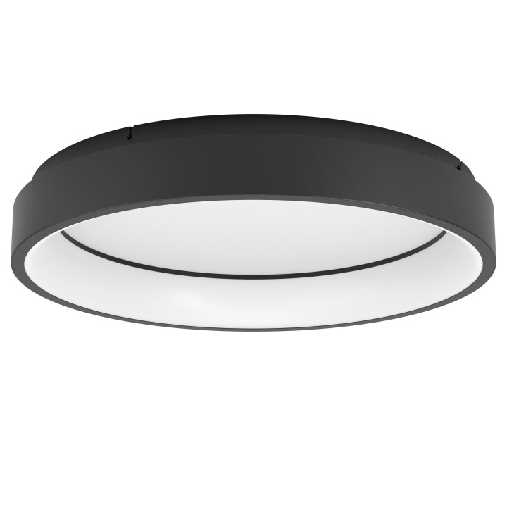 Eglo Marghera-Z taklampe svart Ø60 - RGB + TW - Zigbee, Bluetooth i gruppen Elektronikk / Lys / Taklamper hos TP E-commerce Nordic AB (D04197)