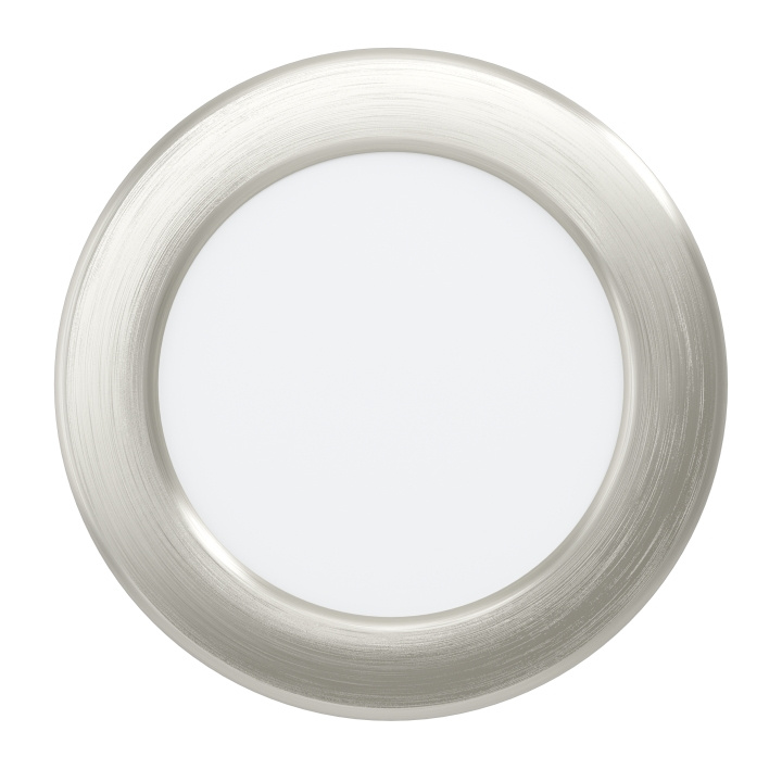 Eglo FUEVA 5 RECESSED - Børstet stål - 117 mm diameter, 26 mm høyde i gruppen Elektronikk / Lys / Taklamper hos TP E-commerce Nordic AB (D04210)