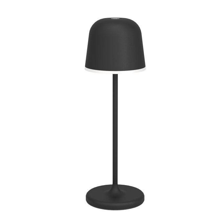 Eglo MANNERA BORDLAMPE - Svart - Høyde: 34 cm, Diameter: 11 cm i gruppen Elektronikk / Lys / Bordlamper hos TP E-commerce Nordic AB (D04225)