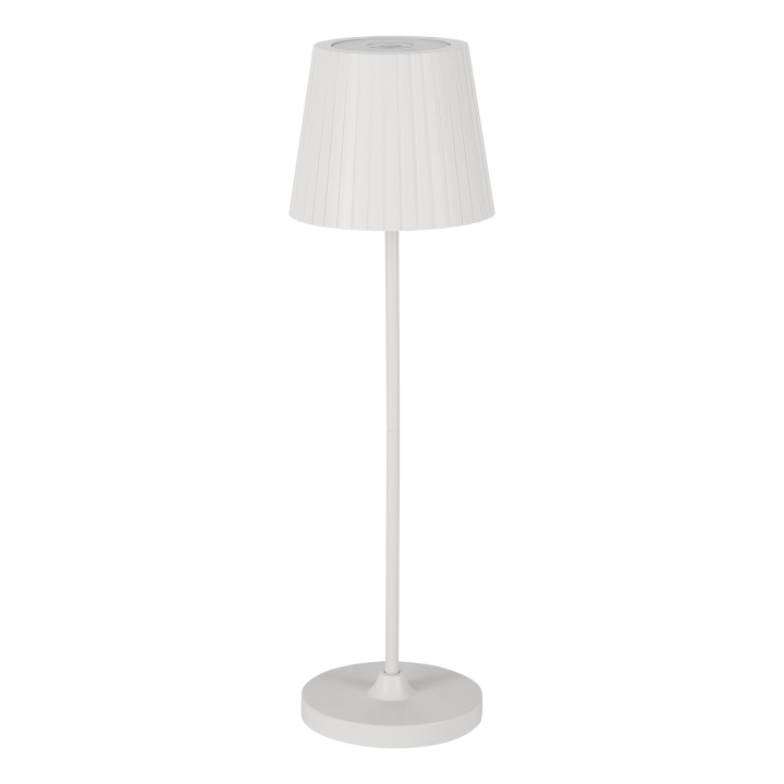 Eglo CABOZO BORDLAMPE - Hvit - Høyde: 37 cm, Diameter: 11 cm i gruppen Elektronikk / Lys / Bordlamper hos TP E-commerce Nordic AB (D04230)