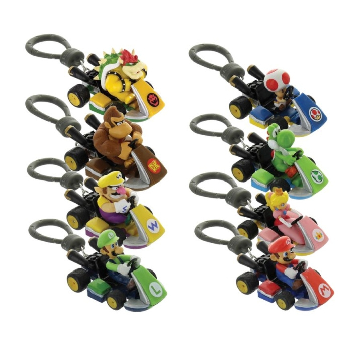 Paladone Mario Kart Backpack Buddies ( Assorted ) i gruppen LEKER, BARN OG BABY / Leker / Figurer, miniatyrer og tilbehør hos TP E-commerce Nordic AB (D04276)