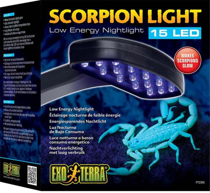 EXOTERRA - Scorpion Light 2W - (205.2900) i gruppen HJEM, HUS OG HAGE / Dyretilbehør / Tilbehør til terrarier hos TP E-commerce Nordic AB (D04288)