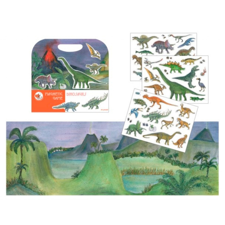 Egmont Toys Magnetspill Dinosaur - (630665) i gruppen LEKER, BARN OG BABY / Spill / Brettspill hos TP E-commerce Nordic AB (D04350)