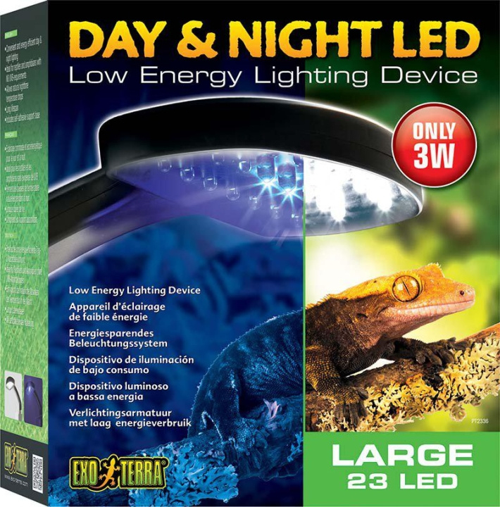 Exoterra Day & Night Led 3W 22 Hvit/2 Blå Led - (205.2906) i gruppen HJEM, HUS OG HAGE / Dyretilbehør / Tilbehør til terrarier hos TP E-commerce Nordic AB (D04385)