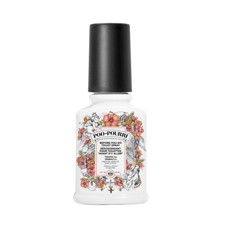 Poo~Pourri Tropisk hibiskus toalettspray 59 ml i gruppen HELSE OG SKJØNNHET / Duft og parfyme / Andre dufter / Duftspreder hos TP E-commerce Nordic AB (D04422)