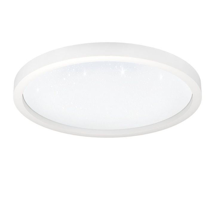 Eglo Montemorelos-Z loftlampe hvit m/krystalleffekt Ø57 - RGB + TW - Zigbee, Bluetooth i gruppen Elektronikk / Lys / Taklamper hos TP E-commerce Nordic AB (D04510)