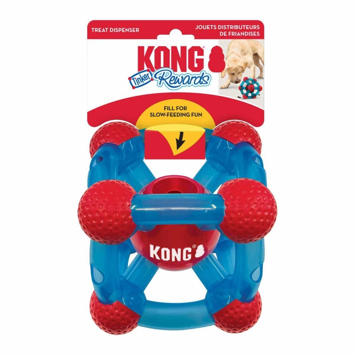 Kong Rewards godbitsdispenser Tinker M/L (634.6178) i gruppen HJEM, HUS OG HAGE / Dyretilbehør / Hund hos TP E-commerce Nordic AB (D04570)