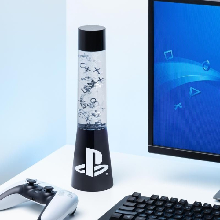 Paladone PlayStation Flow-lampe i plast 33 cm i gruppen Datautstyr / GAMING / Gaming-tilbehør hos TP E-commerce Nordic AB (D04594)